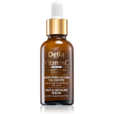 Delia Cosmetics Vitamine C bőrélénkítő szérum C-vitaminnal az arcra és a nyakra 30 ml arcszérum