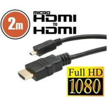 delight 2m HDMI -  micro HDMI kábel (20317) kábel és adapter