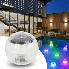 delight 55852C Szolár medencevilágítás - RGB LED - 10 cm medence kiegészítő