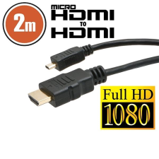 delight HDMI -  micro HDMI kábel 2m (20317) (d20317) kábel és adapter