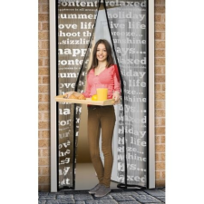 delight Szúnyogháló függöny ajtóra 100 x 210 cm feliratos 11398B szúnyogháló