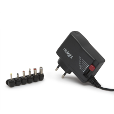 delight Univerzális adapter 3 - 12V • 1.5A • 18W 6 DC dugó kábel és adapter