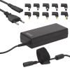 delight Univerzális laptop-notebook töltő adapter tápkábellel (55360)