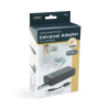 delight Univerzális laptop-notebook töltő adapter tápkábellel (55366)
