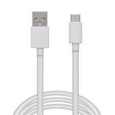 delight USB-C töltőkábel 1m, fehér (55550WH-1) (55550WH-1) kábel és adapter