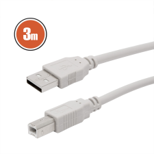 delight USB kábel 2.0,A dugó - B dugó,3,0 m kábel és adapter