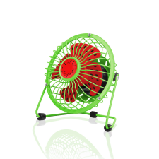 delight USB Mini Ventilátor fém - zöld - water melon 51110c görögdinnye - 2020-s modell ventilátor