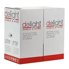 delight UTP Cat5E 305m Fali kábel kábel és adapter