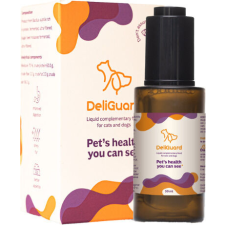 DeliGuard emésztést, anyagcserét, immunrendszert támogató posztbiotikum 30 ml vitamin, táplálékkiegészítő kutyáknak
