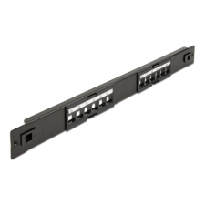 DELOCK 19 Keystone Patch Panel 12 portos eszközmentes egyéb hálózati eszköz