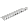 DELOCK 19" Keystone patch panel 24 portos szürke