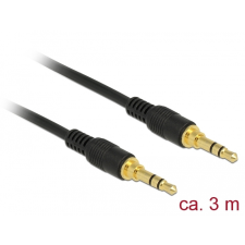 DELOCK 3,5 mm jack apa - 3.5 mm jack apa kábel (3m) kábel és adapter