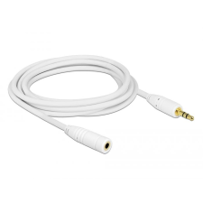 DELOCK 3.5 mm jack hosszabbító kábel 3m fehér (83769) (dl83769) kábel és adapter