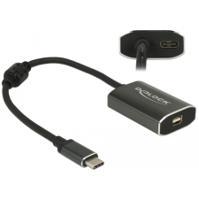 DELOCK 62990 USB Type-C™ apa > mini DisplayPort anya (DP váltakozó mód) PD funkció Adapter - Fekete kábel és adapter