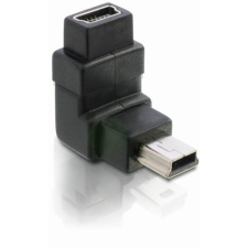 DELOCK 65096 USB-B mini 5pin apa/anya 90° ferde adapter kábel és adapter