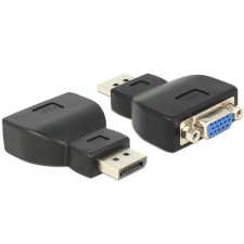 DELOCK 65567 Displayport-dugós csatlakozó > VGA-csatlakozóhüvely fekete adapter kábel és adapter