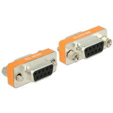 DELOCK - 65570 - Null Modem Sub-D 9 pin female > female Gender Changer Adapter kábel és adapter