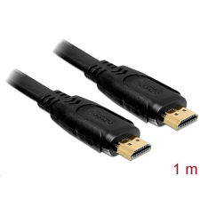 DELOCK 82669 High Speed HDMI-A Ethernet lapos kábel apa-apa 1m (82669) kábel és adapter