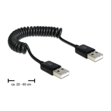 DELOCK 83239 USB 2.0-A apa / apa tekercselt kábel kábel és adapter