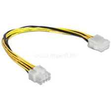 DELOCK 83342 8 pines EPS apa > anya 30cm hosszabbító tápkábel (DL83342) kábel és adapter