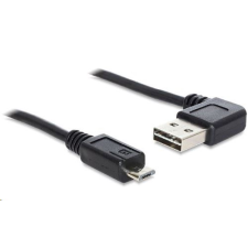DELOCK 83383 EASY-USB 2.0 -A apa hajlított bal / jobb > USB 2.0 micro-B apa kábel, 2 m (83383) kábel és adapter