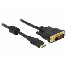 DELOCK 83582 Mini HDMI C --> DVI-D 1m kábel (83582) - Átalakítók kábel és adapter