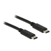 DELOCK 83673 USB Type-C (USB-C) 2.0 --> USB Type-C (USB-C) 2.0 1m kábel (83673)