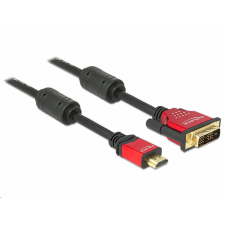 DELOCK 84344 HDMI apa -> DVI apa átalakító kábel 5m (84344) kábel és adapter