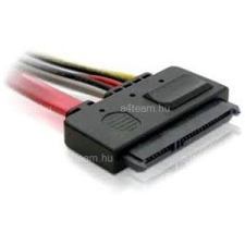 DELOCK 84361 SATA hosszabbító kábel, 50cm kábel és adapter