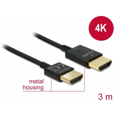 DELOCK 84774 HDMI Slim Premium kábel 3m kábel és adapter