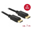 DELOCK - 84860 - Kábel Displayport 1.2 dugó > Displayport dugó 4K 60 Hz 7 m