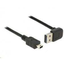 DELOCK 85184 EASY-USB A 2.0 ívelt felfelé / lefelé &gt; USB 2.0 mini-B kábel, 0.5 m kábel és adapter