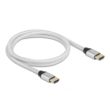 DELOCK 85366 1m Ultra nagy sebességű HDMI 48Gbps 8K 60Hz ezüst kábel kábel és adapter