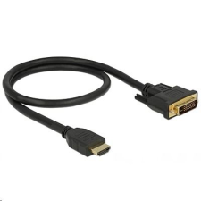 DELOCK 85652 HDMI male to DVI 24+1 male kétirányú kábel, 1m (85652) kábel és adapter