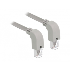 DELOCK 85877 hálózati kábel Szürke 1 M Cat6a S/FTP (S-STP) kábel és adapter