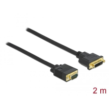 DELOCK 86757 DVI-A -> VGA kábel 2m (de86757) kábel és adapter
