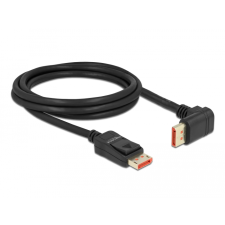 DELOCK 87055 DisplayPort 1.4 Kábel 2m - Fekete kábel és adapter