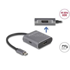 DELOCK 87867 USB C/HDMI/DP adapter (DL87867) kábel és adapter