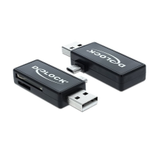 DELOCK 91731 Micro USB OTG-kártyaolvasó USB A-csatlakozódugó memóriakártya