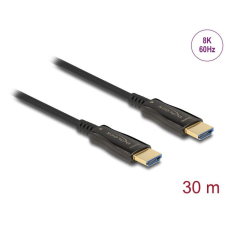  DeLock Active Optical Cable HDMI 8K 60 Hz 30m Black kábel és adapter