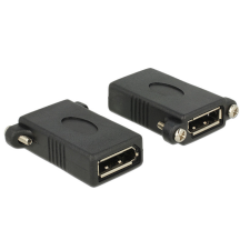 DELOCK adapter Displayport 1.1 anya > Displayport anya panelra rögzíthető kábel és adapter