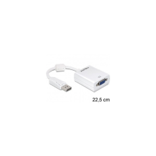 DELOCK Adapter Displayport 1.2 male &gt; VGA female White kábel és adapter
