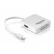  Delock Adapter Displayport mini &gt; Displayport / HDMI / DVI 29tűs kábel és adapter