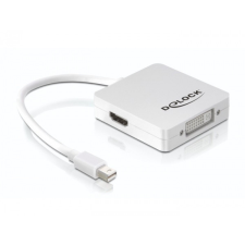Delock Adapter Displayport mini > Displayport / HDMI / DVI 29tűs kábel és adapter