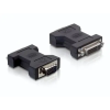 DELOCK Adapter DVI 24+5 female > VGA 15pin male 65017