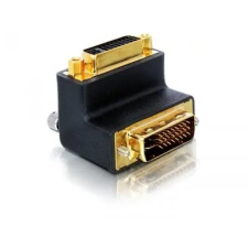 DELOCK Adapter DVI 29 male -&amp;gt; female right angled kábel és adapter