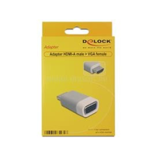 DELOCK Adapter HDMI-A male &gt; VGA female (DL65472) kábel és adapter