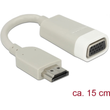 DELOCK Adapter HDMI A Stecker &gt; VGA Buchse kábel és adapter