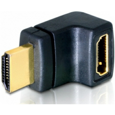 DELOCK Adapter HDMI male &gt; HDMI female 90° up kábel és adapter