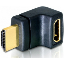 DELOCK Adapter HDMI male > HDMI female 90° up kábel és adapter